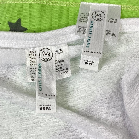 Rabbit Skins Infant Terry Burp Cloth with Giraffe Print - Gift Set of 4 - Picture 4 of 7